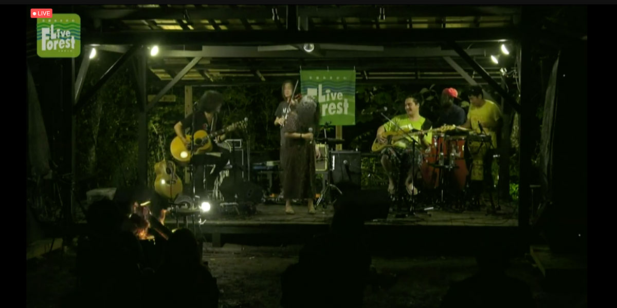 多摩あきがわ　Live Forest　ComplianS(佐藤タイジ& KenKen)&ゲストによるセッション